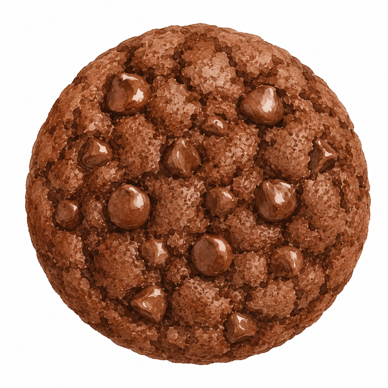 Sourdough Double Chocolate Chip Cookies