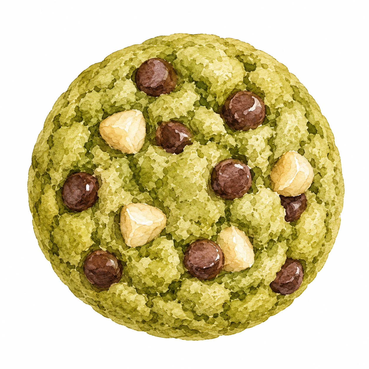 Sourdough Matcha Macadamia Chocolate Chip